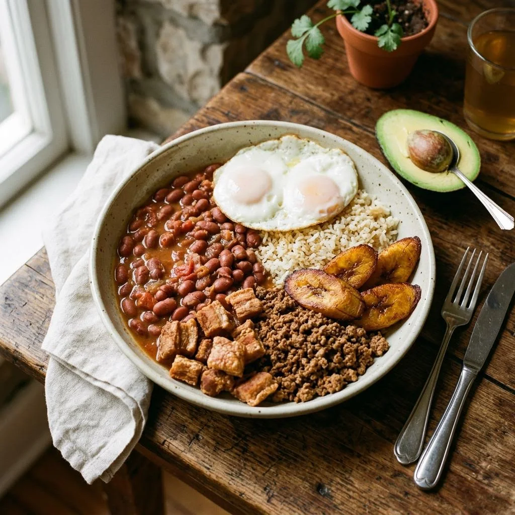 Ilustración del plato generada con IA; no es una foto de una preparación probada.